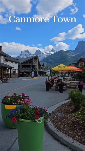 132 reactions | Downtown Canmore, Alberta Canada  Ishi.insta . .. . . . . #Canmore #canmorealberta #canmorekananaskis #canadatravel #Canada #albertacanada | The Rockies Collection | Facebook
