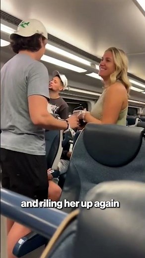 ‘Drunk’ NJ woman fired after cursing at German tourists on NYC-bound train #shorts