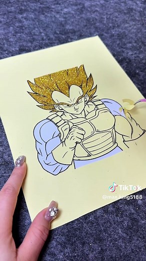 ストレス解消のためのドラゴンボール塗り絵