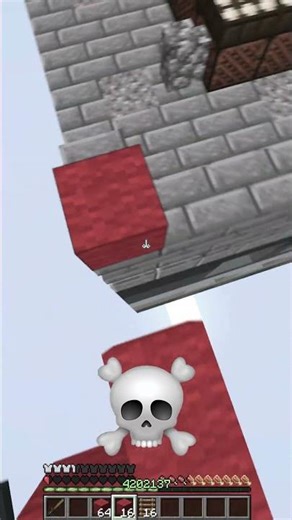 Hypixel Bedwars Diagonal Andromeda Bridge (TAS) #minecraft #shorts #bedwars #hypixel #speedtelly