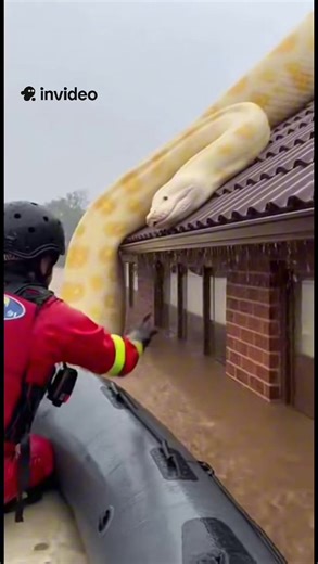 Giant Anaconda Encounter: A Rescuer's Close Call