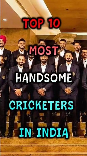 Top 10 Most Handsome Indian Cricketers 😍 | 2026 Updated List