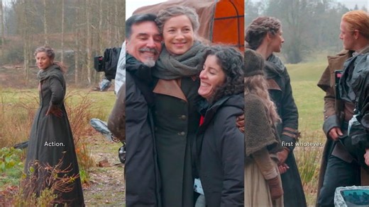 Outlander: Behind-the-scenes on final day of shooting