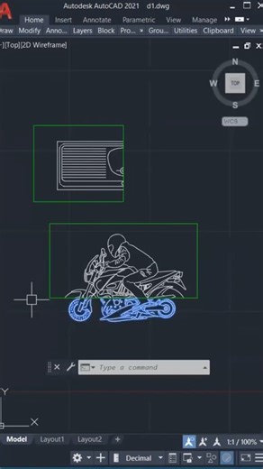Deepak Verma CAD Softwares on Instagram: "☑️ Ex-Trim in Autocad #shorts #autocad #new What’s app for Personal training - 9034848222 Youtube channel - Deepak Verma Follow for more: @deepakvermain @deepakvermain . . . . . . . . #autocad #autocad2d #autocadtricks #autocadtips"