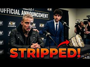Darby Allin STRIPPED of AEW World Championship!