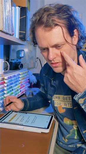 ARTISTIC New Year's RESOLUTIONS #art #shorts