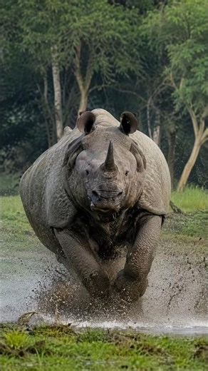 Kaziranga National Park, One-Horned Rhinoceros,majestic Rhino, Indian Rhino #indianrhino #wildlife