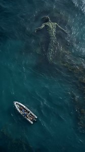 1.1M views · 16K reactions | GoPro Footage Captures Terrifying Sea Monster In The Caribbean Sea #monster #ocean #gopro #creature | Most Amazing Top 10 | Facebook