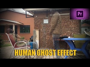 How to create a human ghost effect in premiere pro