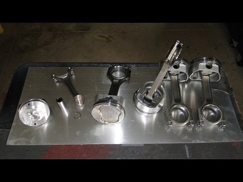Engine Building Part 4: Pistons, Rings, and Rods