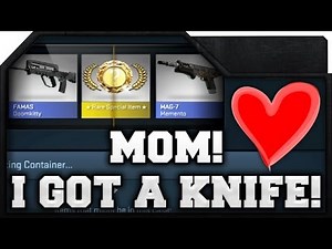 CS:GO - MOM I GOT A KNIFE!