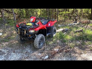 First things to do when you buy a new Honda Rubicon 520