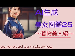 AI生成美女図鑑25【着物美人編】