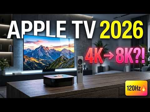 2026 Apple TV 8K – Full Specs, Price & Release Date LEAKED!