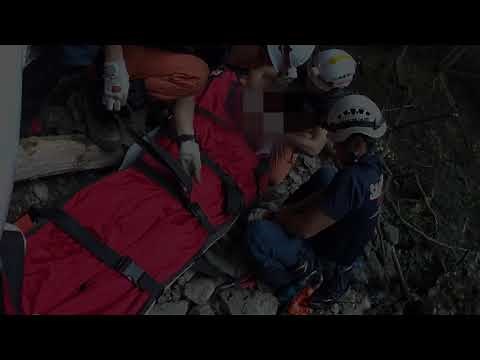 【横浜市消防局航空消防隊】#002神奈川県内での山岳救助事例 （横ヘリチャンネル）
