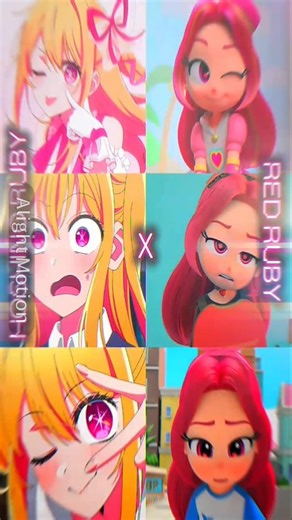 [JJ Hoshino Ruby x Red Ruby] #jedagjedug #hoshinoruby #redruby #alightmotion #fypシ゚viral