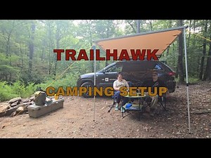 Jeep Grand Cherokee Trailhawk Camping Setup | Ouachita National Forest Overlanding Adventure
