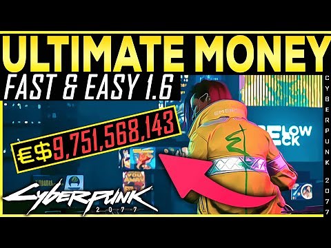 Cyberpunk 2077 UNLIMITED MONEY GLITCH Patch 1.6 - Easy and Fast Money Exploit - Level Up Fast