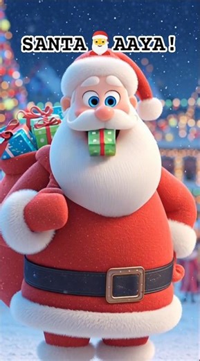 Christmas poem with santa 🎄| #shorts