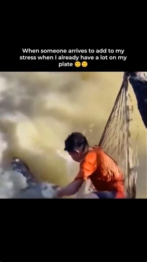 When someone arrives to add to my stress when I already have a lot on my plate 🙂🙂