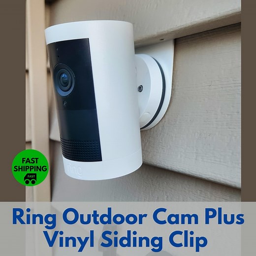 Ring Outdoor Plus and PRO Camera Vinyl Siding Clip | Damage-free Ring Vinyl Siding Mount| No Drilling or Tools Required - Etsy