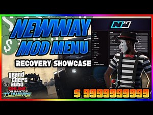 NewWay Mod Menu Full GTA Recovery Showcase | 2.5M Recovery | GTA V Mod Menu | Undetected #GTAModMenu