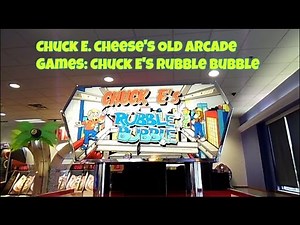 Chuck E. Cheese's Old Arcade Games Chuck E's Rubble Bubble (2000 version)