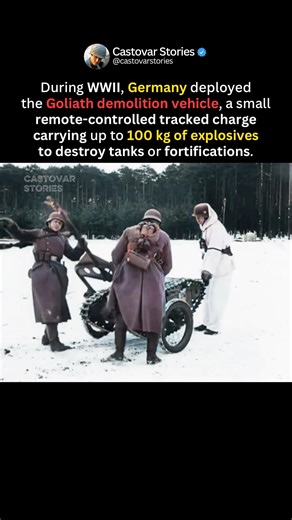 The Tiny Tank That Carried 100kg of Explosives #shorts