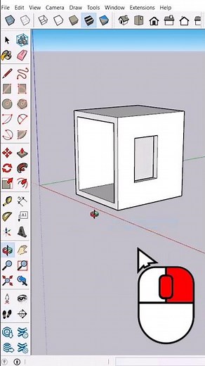 SketchUp Navigation Trick You Didn’t Know! (Right-Click Magic)