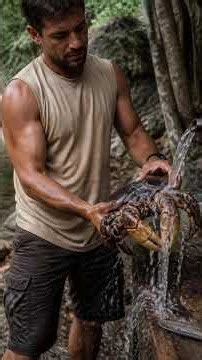 Catch, clean and cook the mighty coconut crab!!!! Best land crabs