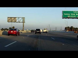 Santa Ana Freeway (Interstate 5 Exits 113 to 124) northbound