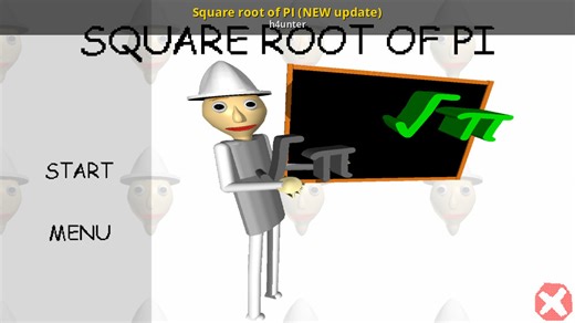 Square root of PI (NEW NEW update) Mod for Baldi's Basics | Baldi Mods