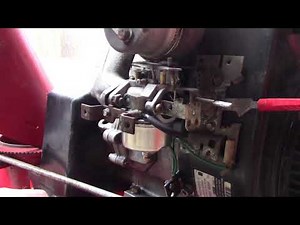 Gas leaking from small engine carburetor