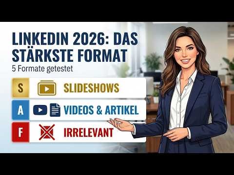 5 LinkedIn-Formate getestet: Das ist das stärkste Format für Reichweite