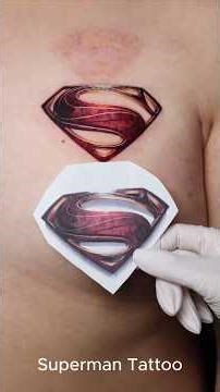 Superman Tattoo