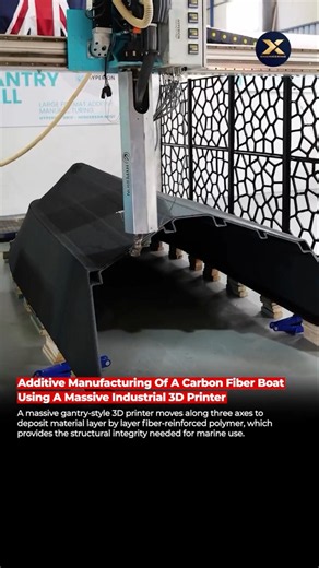 3D Printing a Full-Scale Carbon Fiber Boat