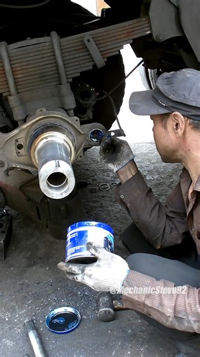 How Did This Broken Axle Tube Survive on the Road Full Axle Tube Replacement Process. #auto #mechanic #automotive #mechanicsteve #truck #automotive | Mechanic Steve