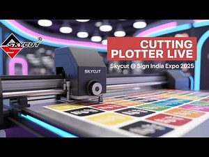 Skycut at Sign India Expo, Delhi 2025 | Event Highlights & Cutting Plotter Showcase