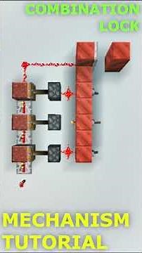 Stackable Combination Lock | Minecraft Mechanism Tutorial