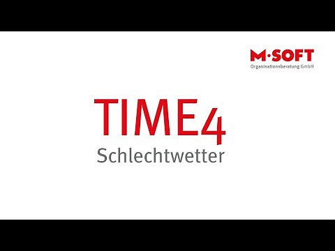 M•SOFT TIME4 - Schlechtwetter