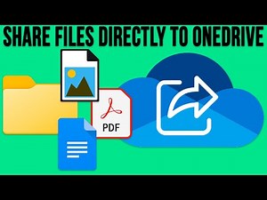 The New Windows 11 Share Directly to OneDrive Feature