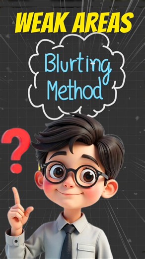 Stop Revising Like This! Try the Blurting Method 🧠⚡#study #life #selfgrowth