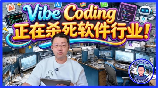 【中文原声】软件开发最大的谎言是“写代码最贵”，真相是沟通与定规矩占了大头，松耦合的AI协作才是降本增效的唯一出路｜vibe coding、AI驱动开发、低代码