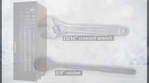 Installing the adjacent frame bracket