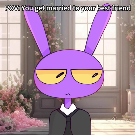 Jax Marries His Best Friend Pomni - 'Wanna Marry Me' Church Game Clip