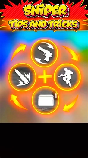 SNIPER🪖 TIPS AND TRICKS🕹️ IN FREE FIRE💥 #shorts #shortstamil #freefire #tipsandtricks #trending