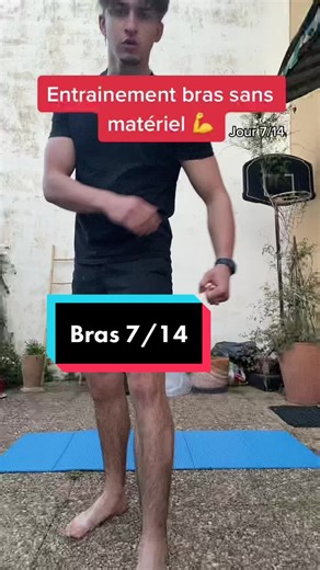 Entrainement bras complet #sport #🦍 #sportalamaison