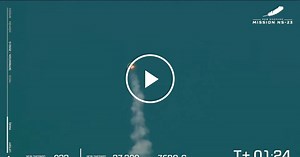 Jeff Bezos’ Uncrewed Blue Origin Rocket Crashes