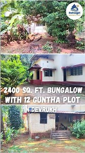 🏡✨ 2400 sq.ft. Bungalow With 12 Guntha Plot in Devrukh City Is Now For Sale!