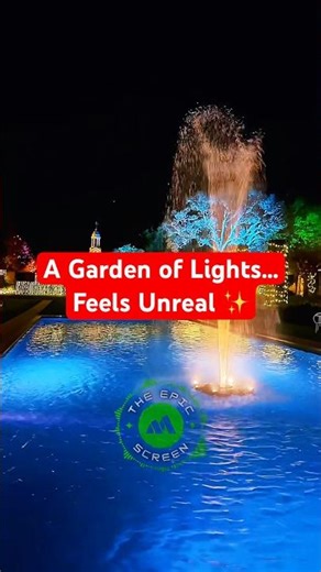 This California Garden Turns Into a Dream at Night… ✨🌿 (Cinematic Walk-Through)